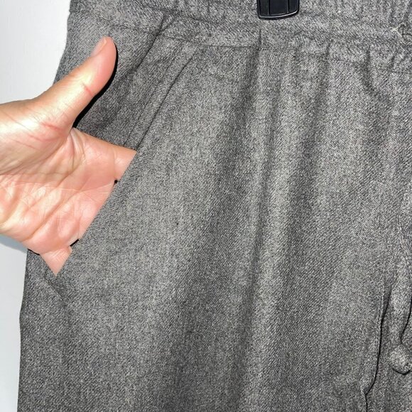Billy Reid Mens Stanton Jogger Pants Size Large Gray Wool Blend Made In Italy - Picture 6 of 9